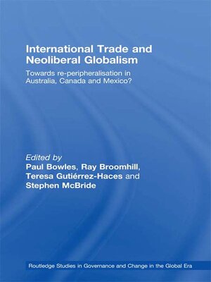 cover image of International Trade and Neoliberal Globalism